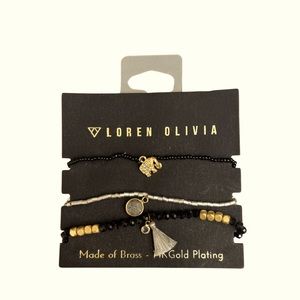 Loren Olivia bracelet set
